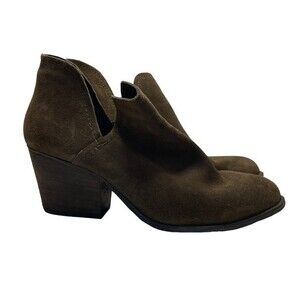 Steve Madden Tank Ankle Boots Adelphie Green 9